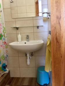 Koupelna v ubytování Hotel Amarillis