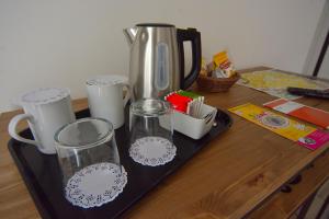 Coffee and tea making facilities at Il Rifugio Dei Templari
