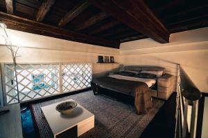 Silver Novella Luxury Apartment - Centro Storico 객실 침대