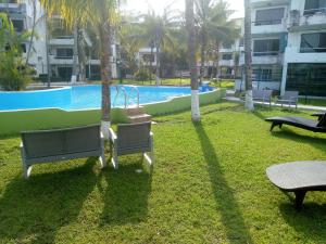 Bazén v ubytování Nirvana Hotel - Cancun Hotel Zone nebo v jeho okolí