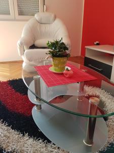 Posezení v ubytování Apartment Centar Deluxe