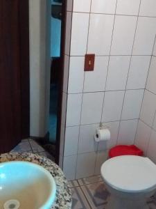 Phòng tắm tại Vivenda dos Bem-Te-Vis