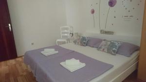 Postel nebo postele na pokoji v ubytování Guest house Ivanka