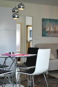 Posezení v ubytování 4 apartmens private pool 20people max