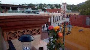 Balkón nebo terasa v ubytování Hotel Posada Maria Bonita