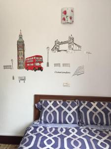 Ένα ή περισσότερα κρεβάτια σε δωμάτιο στο Zhongxing Hotel