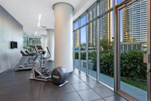 Fitnesscenter och/eller fitnessfaciliteter på Holiday Holiday H-Residences Apartments