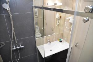 Vannituba majutusasutuses Hotel Prezident