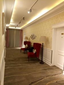 Posezení v ubytování Sherar Addis Hotel