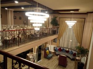 Posezení v ubytování Sherar Addis Hotel
