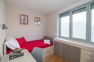 Posezení v ubytování CAISA- luxury apartment 20 m from the sea