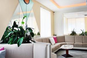 A seating area at Hotel Manuela