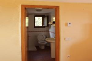 Phòng tắm tại Can Simonet de Rocabruna
