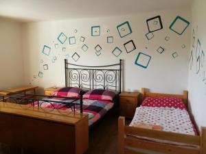 Posteľ alebo postele v izbe v ubytovaní Apartment Pražská
