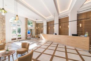 Posezení v ubytování Hotel Na Taconera