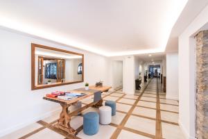 Posezení v ubytování Hotel Na Taconera