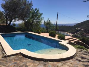 Der Swimmingpool an oder in der Nähe von Villa Bella Portbou