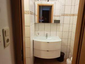 Kúpeľňa v ubytovaní Apartments Vila Tisa