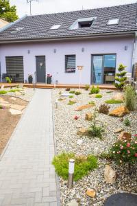 Zahrada ubytování Apartmány u sv. Kryštofa