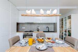 Küche/Küchenzeile in der Unterkunft Apartments Lazarin