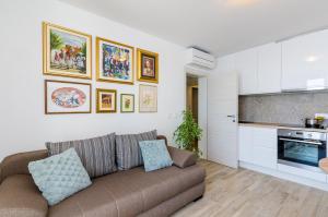 Küche/Küchenzeile in der Unterkunft Apartments Lazarin