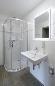 Ванна кімната в Hotel Obzor