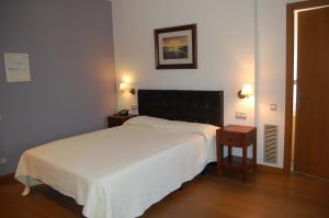 Postel nebo postele na pokoji v ubytování Hotel Moli De La Torre