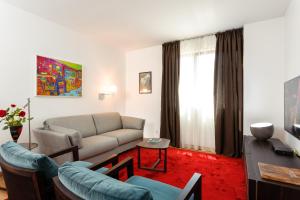 Posezení v ubytování Alba Residence