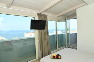 a room with a view of the ocean at Hotel Gala in Misano Adriatico