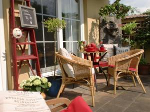 Ein Patio oder anderer Außenbereich in der Unterkunft Auf "Kleine Wiesen"