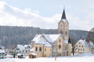 Gästehaus ERLE durante l'inverno