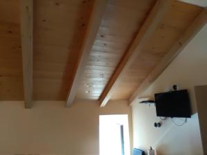TV a/nebo společenská místnost v ubytování apartman željana