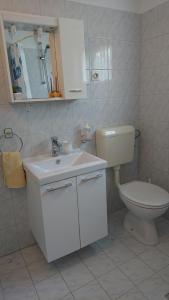 Koupelna v ubytování Apartman Kursar