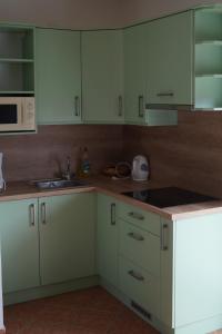 Küche/Küchenzeile in der Unterkunft Eman Apartmanház
