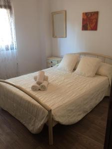 Postel nebo postele na pokoji v ubytování house chaido