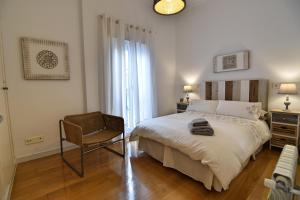 Posteľ alebo postele v izbe v ubytovaní Apt. El Escondite, Centro Histórico