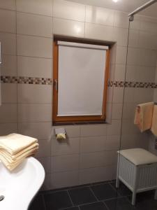 Koupelna v ubytování Ferienwohnung Dürnberger