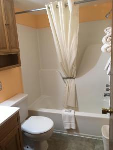 Ein Badezimmer in der Unterkunft Wigwam Motel