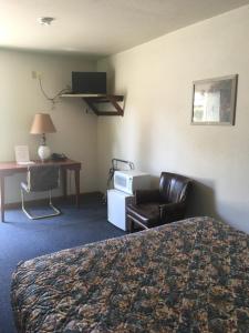 TV/Unterhaltungsangebot in der Unterkunft Wigwam Motel