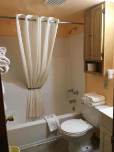 Ein Badezimmer in der Unterkunft Wigwam Motel
