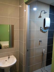 Koupelna v ubytování Hotel Sri Rembia