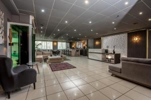Posezení v ubytování Galaxy Hotel
