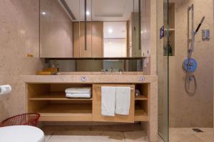Koupelna v ubytování SLOWCOM-Xingyue Pa Zhou Apartment + 37 fotografií