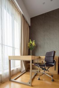 Posezení v ubytování SLOWCOM-Xingyue Pa Zhou Apartment