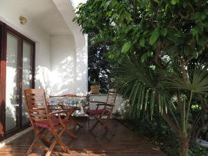 Zahrada ubytování Apartments Potočki