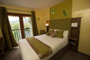 Explorers Retreat Matlock Bath客房内的一张或多张床位
