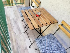 Balkón nebo terasa v ubytování Amalia Apartments