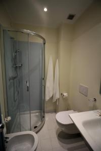 Koupelna v ubytování Hotel Marelba