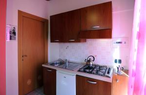 Kuchyň nebo kuchyňský kout v ubytování Bed & Breakfast Scicli