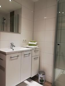 Koupelna v ubytování Ferienwohnung Prast